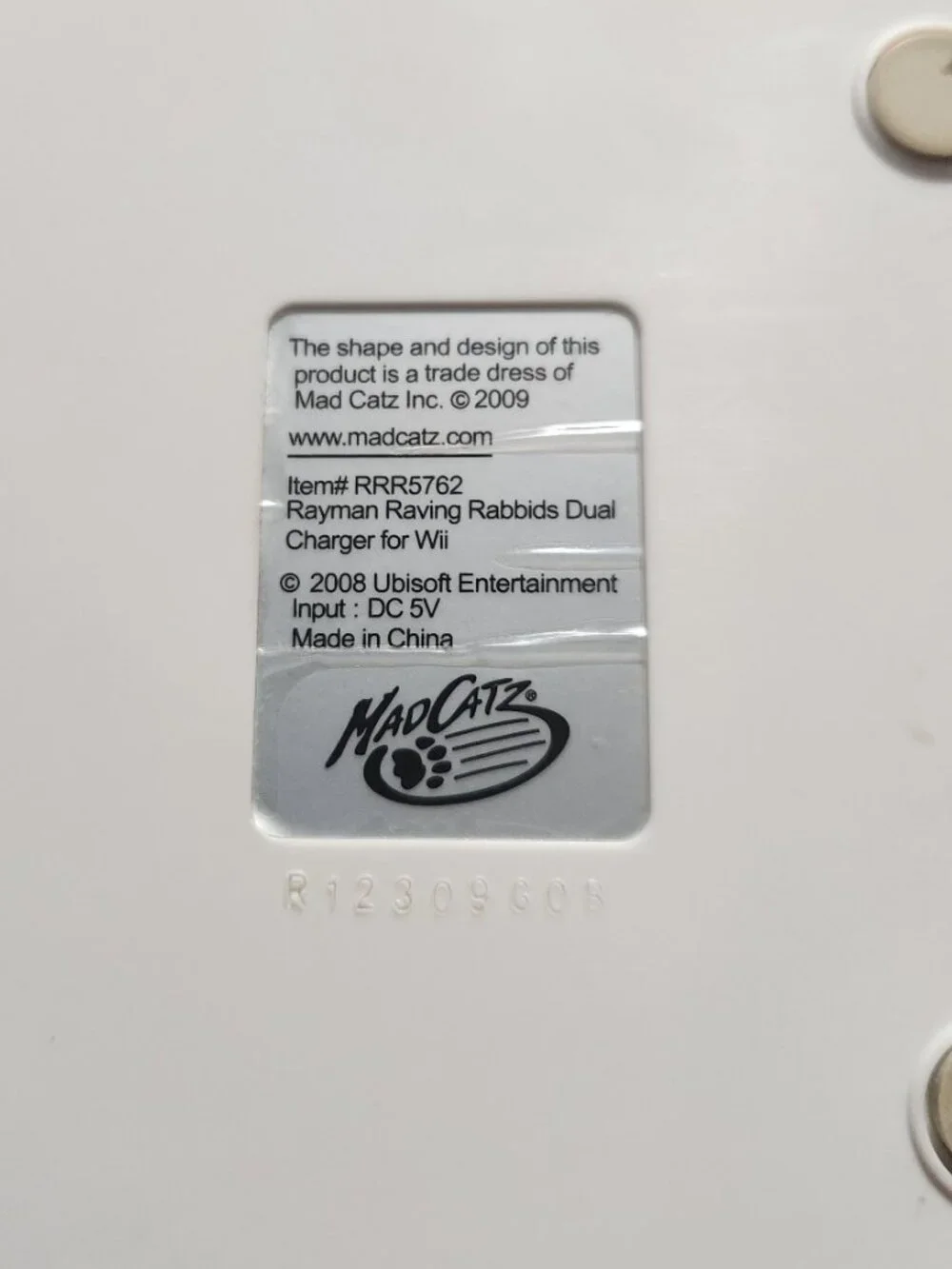 Wii Rayman Raving Rabbids Dual Charger - Picture 7 of 7